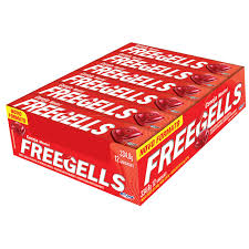 FREEGELLS DROPS CEREJA DP 12X27GRS